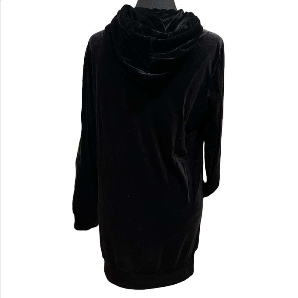 Black velvet hoodie NWT - Picture 2 of 5